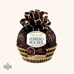 شکلات روچر توپی قهوه ای