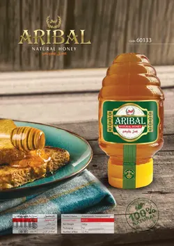عسل آریبال مخصوص مسافرتی 195 گرمی