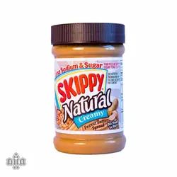 کره بادام زمینی اسکیپی natural creamy