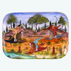 جا کارتی خاتم کاری طرح چوگان کد 26