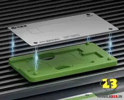 ست شابلون مگنتی سیلیکونی طبقات آیفون X-14PROMAX