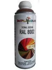 اسپری رنگ اکرولیک قهوه ایی رال دوپلی کالر مدل DUPLI COLOR RAL 8002