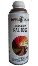 اسپری رنگ اکرولیک قهوه ایی رال دوپلی کالر مدل DUPLI COLOR RAL 8002