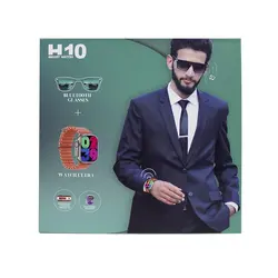 پک ساعت هوشمند،عینک هوشمند،پاوربانک و گام شمار h10