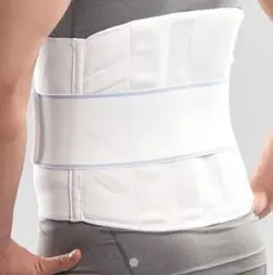 كمربند طبی نرم با آتل پلی پروپيلن Lumbosacral Corset with Soft Bar 018