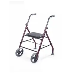 واکر دو چرخ صندلی دار Two-wheeled walker with seats