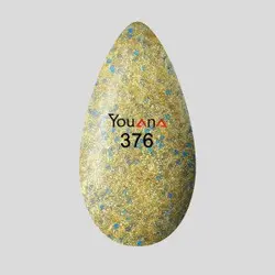 لاک ناخن یوانا کد 376   YOUAnA