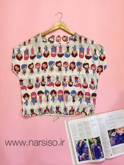 بلوز نخی زنانه  گره ای - برند وارداتی