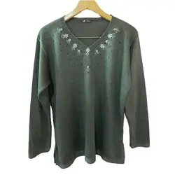 بلوز بافت زنانه خاص منجوق کاری شده