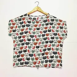 بلوز نخی زنانه  گره ای برند وارداتی