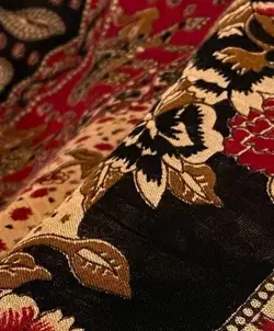 دامن لنگی هندی نازک و لطیف قد 90سانت کدD05