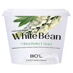 کرم دست و صورت عصاره لوبیا سفید بیول Biol