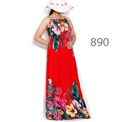 پیراهن ساحلی زنانه تمام نخ کد 890