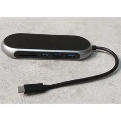 هاب 9 پورت USB-C JCPAL مدل JCP6254