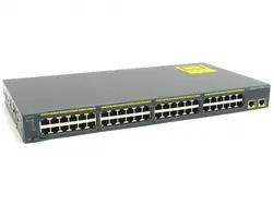 Cisco Switch WS-C2960-48TT-L - سوئیچ 2960 سیسکو