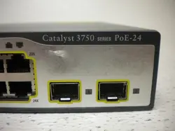 Cisco WS-C3750-24PS-S - سوئیچ سیسکو