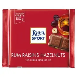 شکلات انگور و فندق ریتر اسپرت Ritter Sport 100g