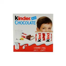 شکلات کیندر شیری 4 عددی kinder chocolate