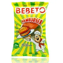 پاستیل فست فود همبرگر ببتو Bebeto fastfood