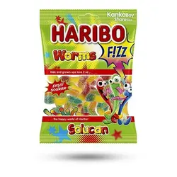 پاستیل ترش کرمی 70 گرم هاریبو Haribo