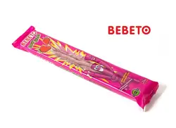 پاستیل ترش نواری توت فرنگی ببتو