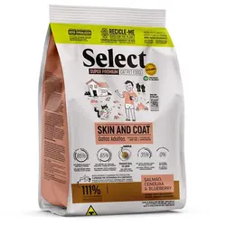 غذای خشک گربه بالغ مونلو سلکت Monello Select مدل پوست و مو Skin and Coat وزن 7 کیلوگرم - پت شاپ پتیشا-غذای خشک گربه-عذای خشک سگ-تشویقی سگ-کنسرو گربه-پوچ گربه-کنسر سگ- پوچ سگ