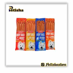 تشویقی اسنک سگ لوله ای برند سلیکی 50 گرم