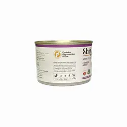 کنسرو سگ شایر نچرال مرغ و گوشت 180 گرم | پتیشا