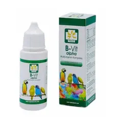 قطره بکمپلکس ویتامین پرندگان آلفا فاکس | پتیشا