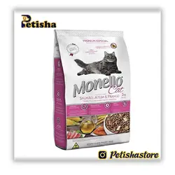 غذای خشک گربه بالغ مونلو میکس 1 کیلوگرم