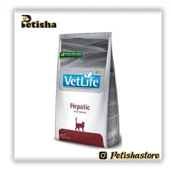 غذای خشک گربه وت لایف Vet Life مدل هپاتیک وزن 2 کیلوگرم
