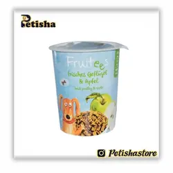 تشویقی سگ لیوانی بوش Bosch مدل Fruitees طعم سیب و مرغ وزن 200 گرم