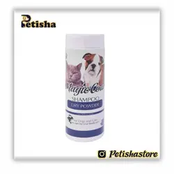 شامپو خشک گربه و سگ مجیک MAGIC COAT وزن 300 گرم