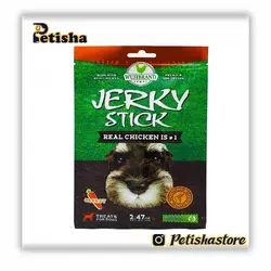 تشویقی سگ ووجی Jerky Stick طعم هویج وزن 70 گرم