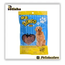 تشویقی سگ دکتر دینگو Dr.Dingo در 4 طعم مختلف وزن 100 گرم
