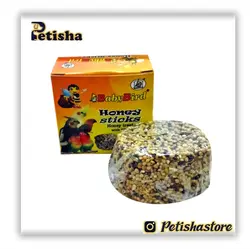 تشویقی پرنده بیبی برد مدل استیک عسلی وزن 50 گرم