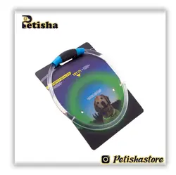 قلاده چراغ دار سگ در دو سایز مختلف