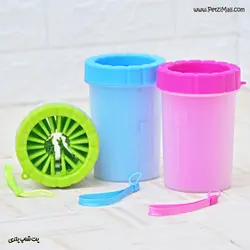 پنجه شور سگ سیلیکونی نرم دارای سایز ۱۰*۱۵ CM کد ۷۴۵