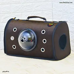 کیف حمل سگ و گربه دنیل مدل رز رنگ قهوه ایی مطابق تصویر کد ۸۰۸