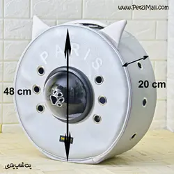 کوله پشتی حمل گربه فضایی برند دنیل مدل پاریس رنگ طوسی کد ۴۱۹