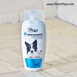 شامپو سگ و گربه پرسا مدل نانو با خاصیت آنتی باکتریال ۲۵۰CC کد ۲۶۴