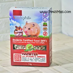 غذای همستر رودوفیل مدل RFF 2002 وزن ۱ کیلوگرم کد ۱۹۶ - پت شاپ پتزی