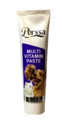 مکمل مولتی ویتامین سگ و گربه برند پرسا وزن ۱۰۰ گرم - پت شاپ پتزی