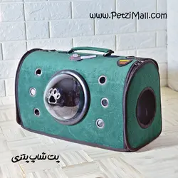 کیف حمل فضایی سگ و گربه برند دنیل مدل رز رنگ سبز کد ۲۹۲