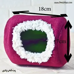 جای خواب جوندگان پارچه مخملی دست دوز کد ۳۵۰