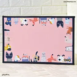 مت حنا پت مناسب زیر ظرف غذای سگ و گربه سایز ۳۷ در ۵۷ کد ۵۹۷٫۶