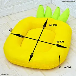 جای خواب فانتزی سگ و گربه مدل آناناس در سه سایز کد۶۸۸
