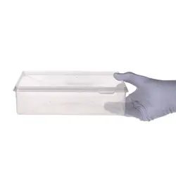 ظرف مایکروويو 2500 مربع طب پلاستیک