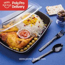 ظرف مایکروویو پلی پرو تک خانه طب پلاستیک