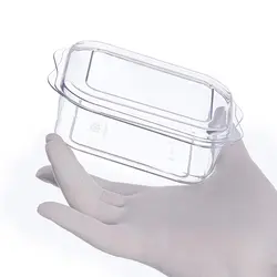 ظرف یکبارمصرف کریستال 430 طب پلاستیک